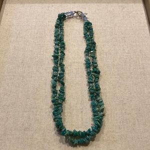 Brand new double stranded Amazonite necklace